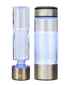 Healthy Anti-Aging Hydrogen Rich Water Bottle Generator 380ml USB Rechargeable Hydrogen Rich lonizer Alkaline Water Maker 1
